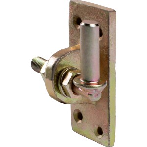 Nosilni tečaj nastavljivi rumeno pocinkan Ø 13 mm