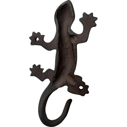 Okrasna figura kuščar kovina