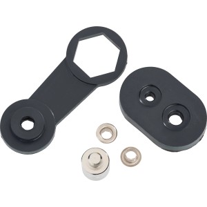 Obročki 4 mm x 7,5 mm sivi 150 kos.