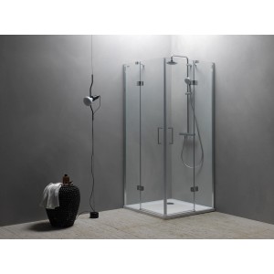 Kolpa san Kotna tu&scaron; kabina Atlas TKK 90/K 90 cm x 200 cm srebrni profili