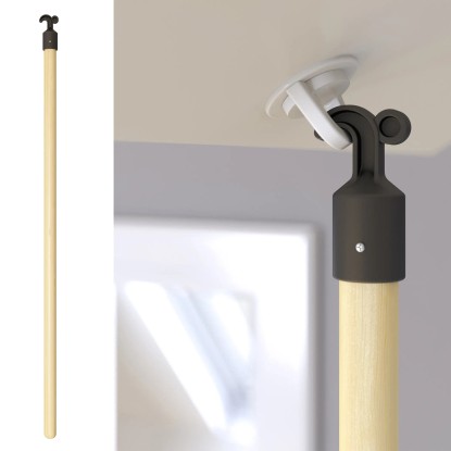 Dolle Podstrešne stopnice Kompakt 3-delne s pokrovčki na nogah 120 x 60 cm FSC®