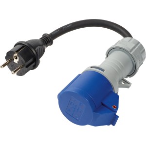 CEE vtičnica in vtič z zaščitnim kontaktom 3-polna IP44