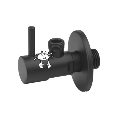 baliv Kotni ventil EV-3420 črn mat