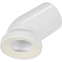 Priključno koleno za WC 45-stopinj bela