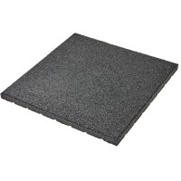MAX3 Gumijasta ploščica 500 mm x 500 mm x 25 mm črna