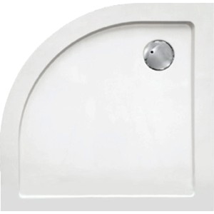 Sanotechnik Polkrožna tuš kad 90 cm x 90 cm bela