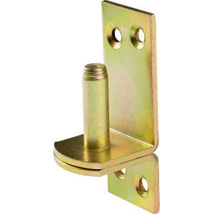 Nosilni tečaj D1 rumeno pocinkan 80 mm x 30 mm Ø 10 mm