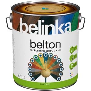 Belton Tankoslojna lazura za les oreh 2,5 l