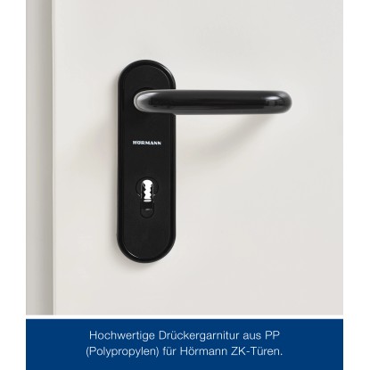 Hörmann Notranja kovinska vrata ZK bela desna 875 mm x 1875 mm