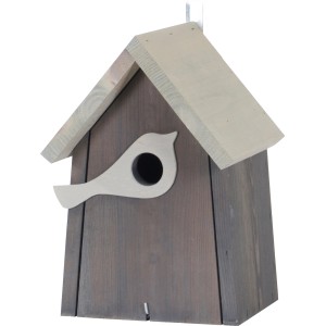 Valilnica iz s figuro ptice FSC® antracit-svetlo siva