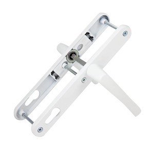 Garnitura vratnih kljuk aluminij bela 92 mm