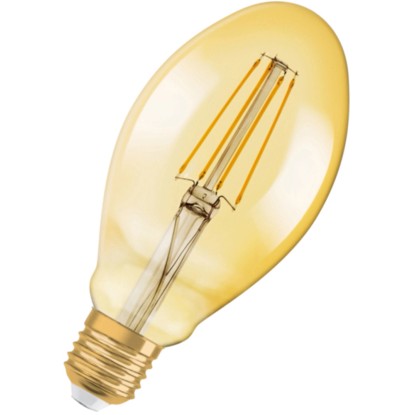 Osram LED-sijalka 1906 ovalne oblike E27/4,5 W (470 lm) topla bela