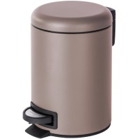 Wenko Koš s stopalko za odpiranje Leman Taupe 3 l