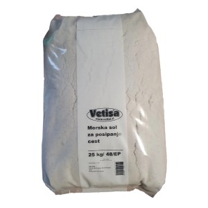 Vetisa Morska sol za posip cest 25 kg