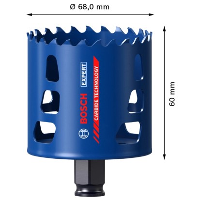 Bosch Expert Luknjasta žaga Tough Material Ø 68 mm x 60 mm
