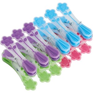 Softgrip Kljukica za perilo 12-delni komplet