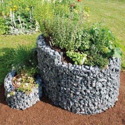 Bellissa Spirala za zelišča Gabione Mala 60 cm x 110 cm x 90 cm