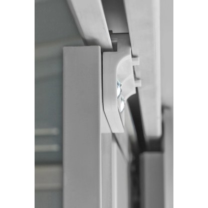 Globel Industries kovinska lopa 10x8 kovinsko srebrna Š x G: 295 cm x 237 cm
