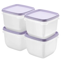 SmartStore Posodice za zamrzovanje Frost 750 ml sivka 4 kosi
