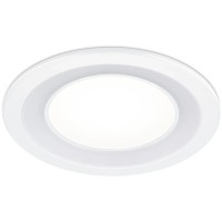 Trio Vgradni reflektor LED Core 10 W 1040 lm bela mat