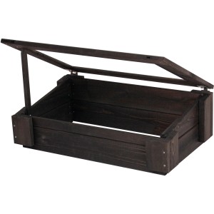 Topla greda za visoko gredo antracitna 74 cm x 44 cm FSC