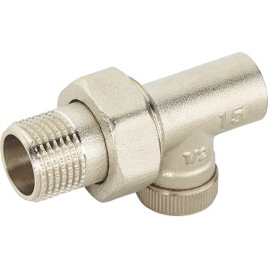 Cevni priključek za radiator Ravna oblika 21 mm (R 1/2") x 15 mm