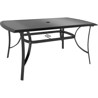 Garnitura vrtnega pohištva Travessa 8-delna iz aluminija siva