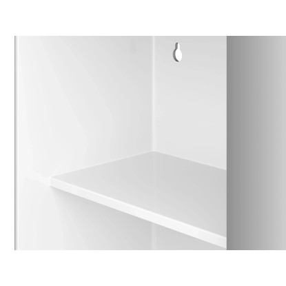 Jokey Omarica z ogledalom Lymo 58 cm x 49,5 cm x 14,5 cm bela