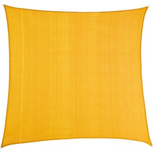 Sončno jadro Sun City kvadratno HDPE 360 cm x 360 cm gorčično rumena