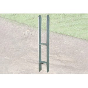 Weka Komplet H sider za stebre 9 cm x 9 cm 6 kosov