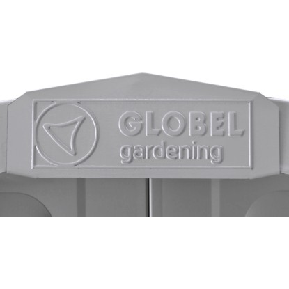 Globel Industries kovinska lopa 8x8 kovinsko srebrna Š x G: 234 cm x 237 cm