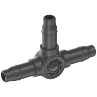 Gardena T-kos 4,6 mm (3/16") razvejitev 4,6 mm razdelilne cevi 10 kos