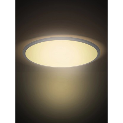 Stropna LED-svetilka Trino Bela