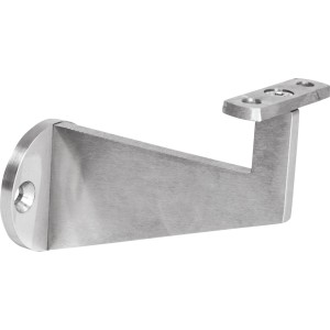 Stenski nosilec za lesena oprijemala Ø 52 mm nerjavno jeklo