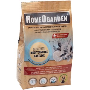 Homeogarden Organsko specialno gnojilo Organske mediteranske rastline 1 kg