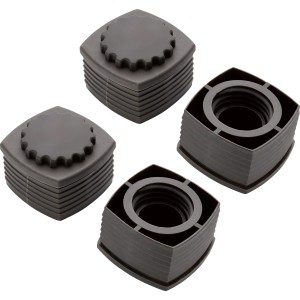 Talne kapice za vrtno mizo Harris 35 mm x 46 mm x 46 mm 4 kosi