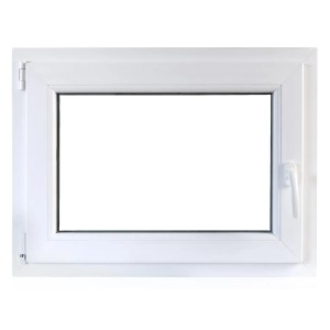 PVC kletno okno TP4000 belo 900 x 1200 x 60 mm levo