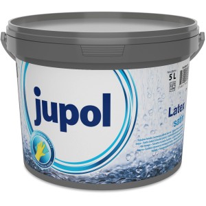 JUB Vrhunsko pralna barva Jupol Latex satin bela 2 l