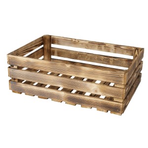 Boltze Zaboj za sadje Porto velik 20 cm x 40 cm x 60 cm rjav