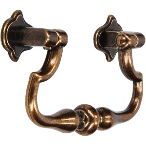 Siro Viseči ročaji 1706 kovina starinska meden. razmik med luknjami 64 mm 2 kos