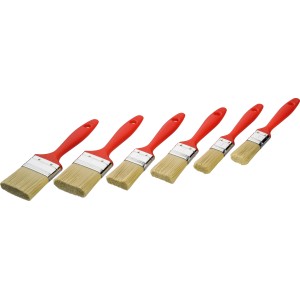 Ellix Komplet ploščatih čopičev 6-delni