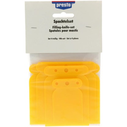 Presto Komplet pleskarskih lopatic 4-delni