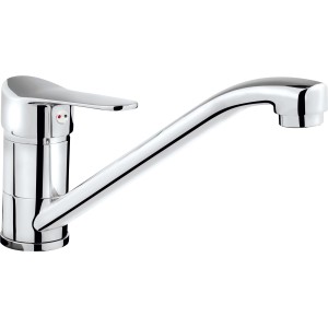 Enoročna kuhinjska armatura Bolzano Kromirana