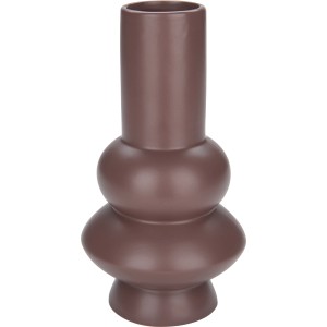Vaza Midnight Mystery 25,5 cm x Ø 14 cm burgundsko rdeča