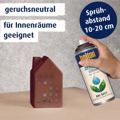 Belton Free PU-lak na vodni osnovi RAL 8017 Čokoladno rjava mat 400 ml