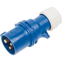 OBI CEE vtič za avtodom 3-polni IP44 16 A moder