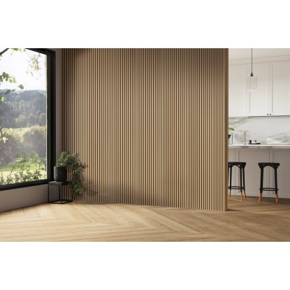 Akustični panel svetli hrast 244 cm x 52 cm x 1,8 cm