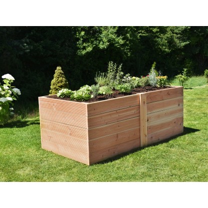 Visoka greda 72,5 cm x 150 cm x 70 cm Duglazija