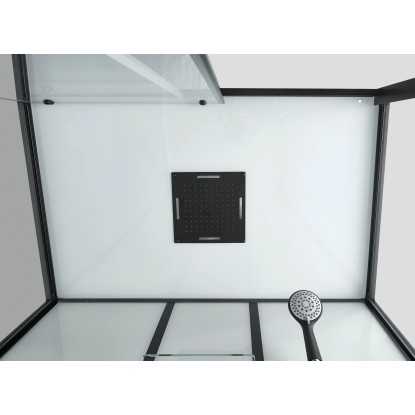 Sanotechnik Kompletna tuš-kabina Sky 3 CL75 Črna