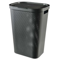 Curver Koš za perilo Infinity recycled siv 60 l
